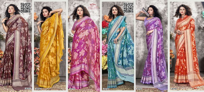 Veda Vol 2 By Vallabhi Brasso Printed Sarees Wholesale Suppliers In Mumbai
